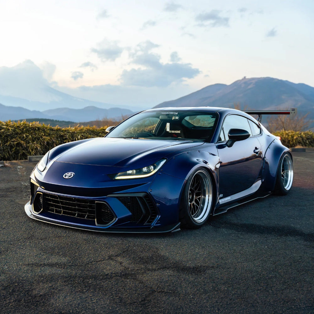 ADRO GR86 BRZ front bumper and widebody overfender kit for 2022-2026 models