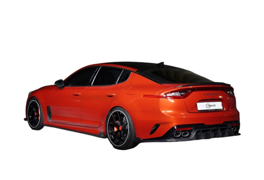 ADRO Kia Stinger Carbon Fiber Rear Diffuser V2 - Black Ops Auto Works