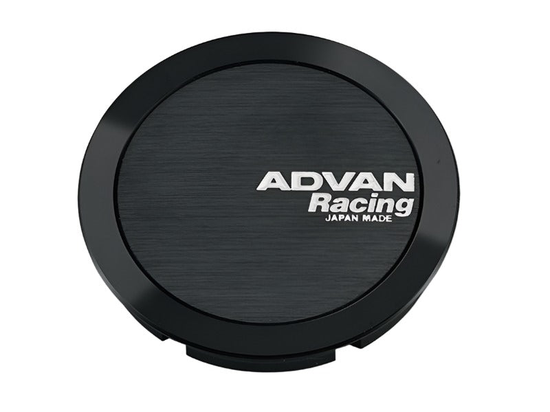 Advan Full Flat 63mm Centercap - Black - Black Ops Auto Works