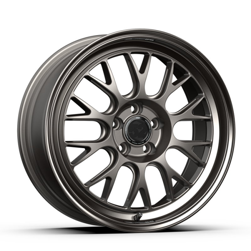 FFTRSHML-88558+42-fifteen52 Holeshot RSR 18x8.5 5x108 42mm ET 63.4mm Center Bore Magnesium Grey w/ Gloss Lip-Wheels - Cast-fifteen52