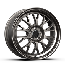 Load image into Gallery viewer, FFTRSHML-88558+42-fifteen52 Holeshot RSR 18x8.5 5x108 42mm ET 63.4mm Center Bore Magnesium Grey w/ Gloss Lip-Wheels - Cast-fifteen52