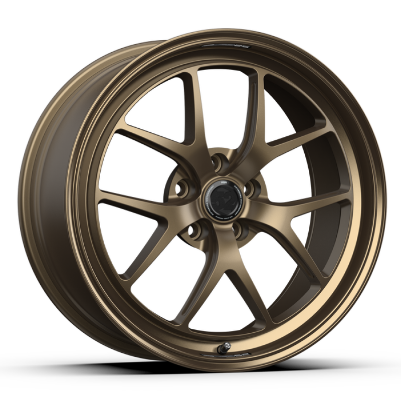 FFTRSSBL-99554+38-fifteen52 Sector RSR 19x9.5 5x114.3 38mm ET 73.1mm Center Bore Matte Bronze w/ Gloss Lip-Wheels - Cast-fifteen52