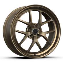 Load image into Gallery viewer, FFTRSSBL-99554+38-fifteen52 Sector RSR 19x9.5 5x114.3 38mm ET 73.1mm Center Bore Matte Bronze w/ Gloss Lip-Wheels - Cast-fifteen52