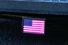 Load image into Gallery viewer, KUR2893-Kuryakyn Freedom Flag LED Hitch Cover Black-Brackets-Kuryakyn