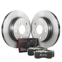 Load image into Gallery viewer, BREKT00455-Brembo OE 05-09 Chrysler 300/2008/2010 Dodge Challenger/07-09 Charger Rear Disc Brake Kit-Brake Rotors - OE-Brembo OE