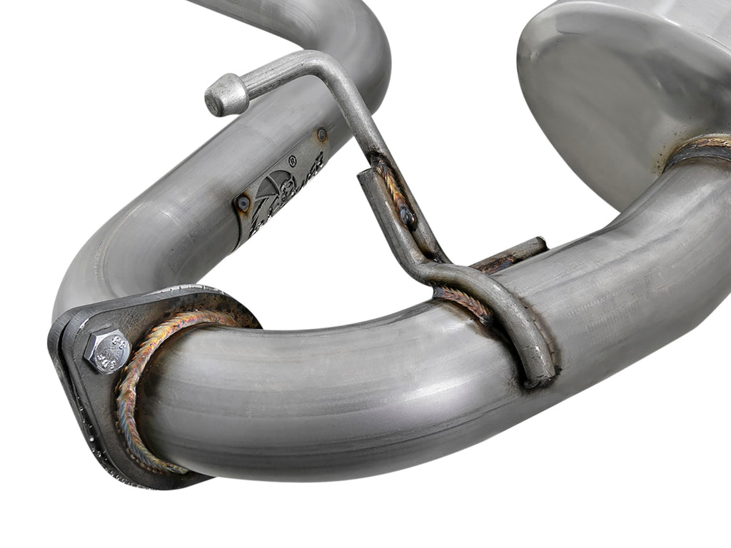 aFe aFe POWER Takeda 2.5in 304 SS Cat-Back Exhaust System Subaru Crosstrek 18-19 H4-2.0L