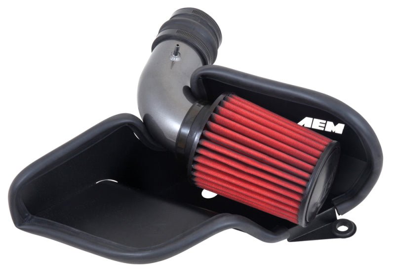 AEM 11-14 Volkswagen Jetta 2.0L L4 - Cold Air Intake System - Gunmetal Gray - Black Ops Auto Works