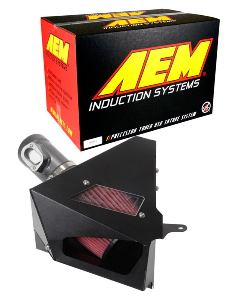 AEM 14-17 Mini Cooper S L4-2.0L F/I Gunmetal Gray Cold Air Intake - Black Ops Auto Works