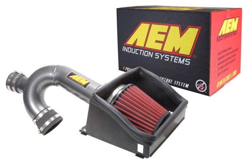 AEM 17-18 Ford F-150 3.5L V6 F/I Gunmetal Gray Cold Air Intake - Black Ops Auto Works