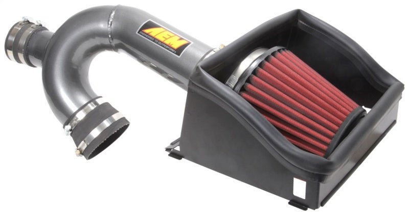 AEM 17-18 Ford F-150 3.5L V6 F/I Gunmetal Gray Cold Air Intake - Black Ops Auto Works