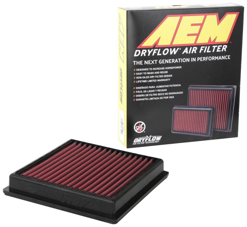 AEM 17-18 Subaru Impreza L4-2.0L F/I DryFlow Air Filter - Black Ops Auto Works