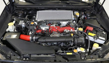 Load image into Gallery viewer, AEM 2018 Subaru WRX STI 2.5L H4 F/I Cold Air Intake System - Wrinkle Red - Black Ops Auto Works