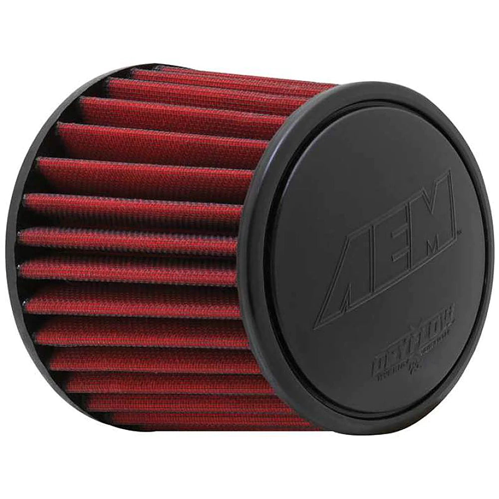 AEM 3.25 inch DRY Flow Short Neck 5 inch Element Filter Replacement - AEM Induction 21-2110DK