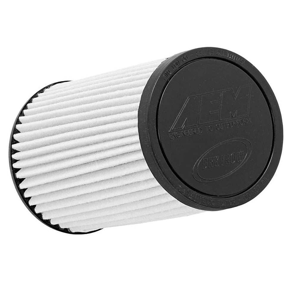 AEM 3.5 inch x 9 inch DryFlow Conical Air Filter - AEM Induction 21-2049BF