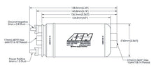 Load image into Gallery viewer, AEM 380LPH High Pressure Fuel Pump -6AN Female Out, -10AN Female In - Black Ops Auto Works