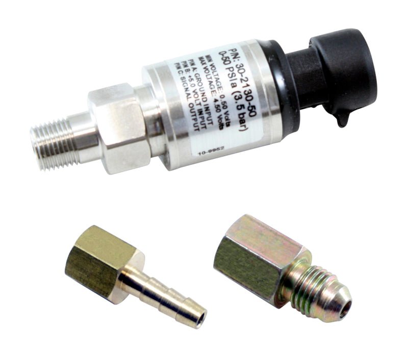 AEM 3.5 BAR MAP or 50 PSIA Stainless Steel Sensor Kit - Black Ops Auto Works
