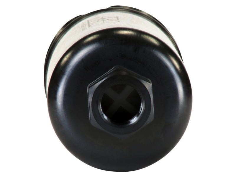 AEM 400LPH High Pressure Inline Fuel Pump - M18x1.5 Female Inlet to M12x1.5 Male Outlet - Black Ops Auto Works