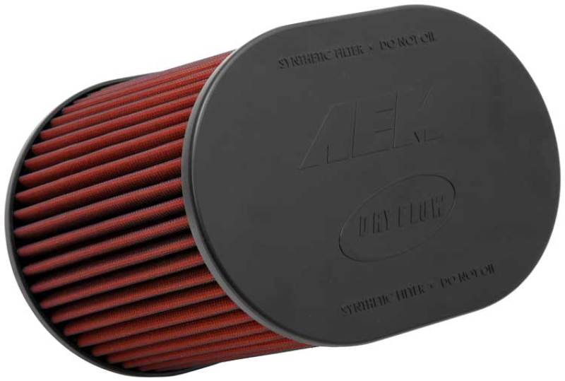 AEM 4.00 inch Dryflow Air Filter Oval 9.00 inch Element - Black Ops Auto Works