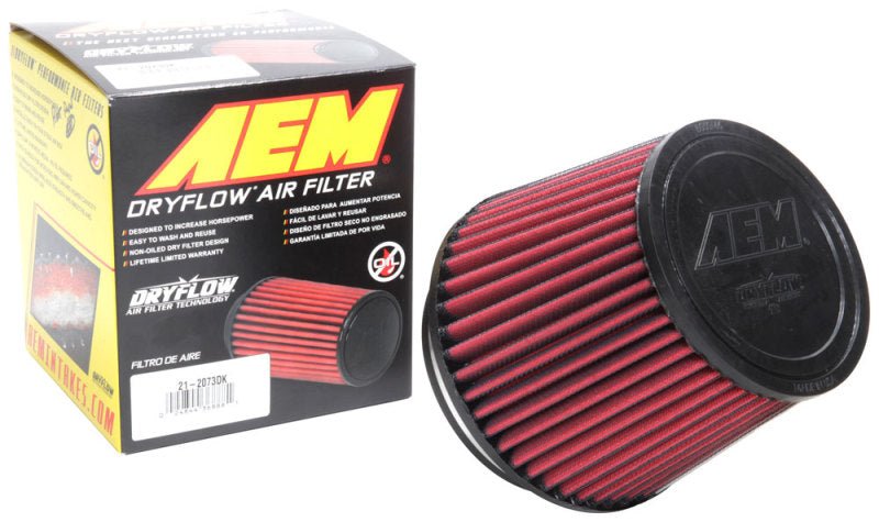 AEM 5 inch x 5 inch DryFlow Air Filter - Black Ops Auto Works