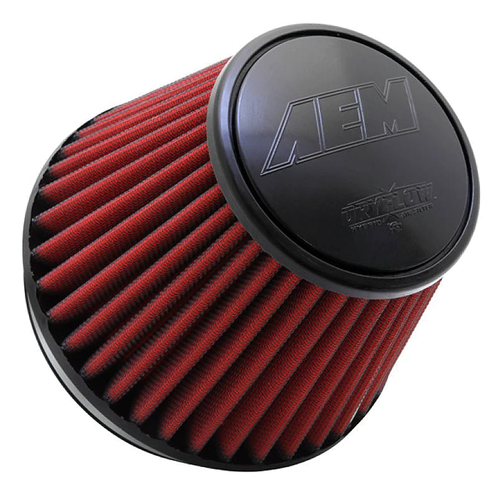 AEM 6 inch Short Neck 5 inch Element Filter Replacement - AEM Induction 21-209EDK