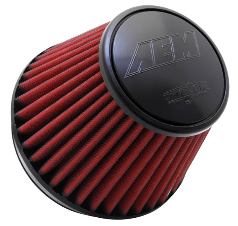 AEM 6 inch Short Neck 5 inch Element Filter Replacement - Black Ops Auto Works
