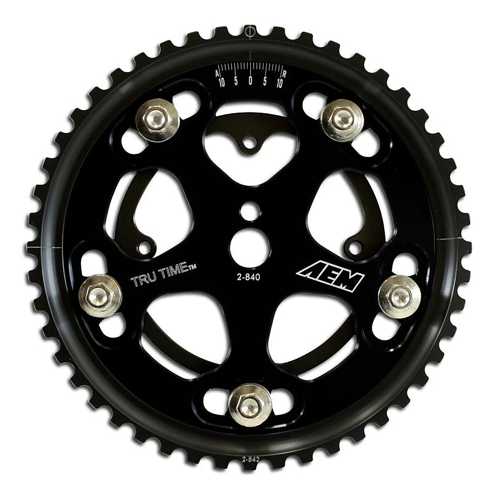 AEM 4G63/T Black Tru-Time Cam Gear - AEM 23-830BK