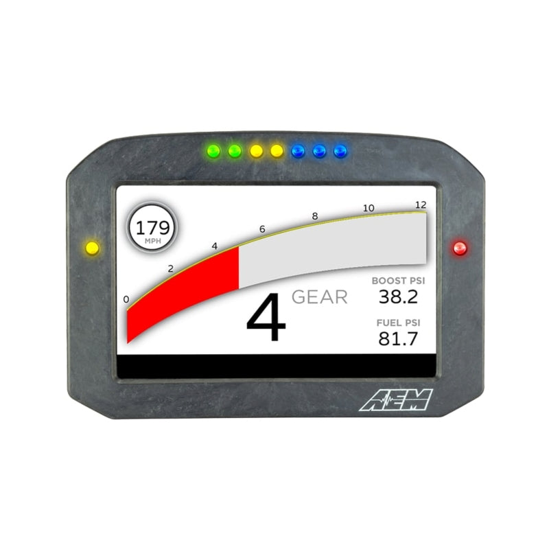 AEM 7 inch CAN bus digital dash display for race and performance vehicles
