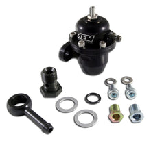 Load image into Gallery viewer, AEM 86-93 Acura / 95-98 TL / 88-91 Civic/CRX / 92-01 Prelude Black Adjustable Fuel Pressure Regulato - Black Ops Auto Works