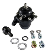 Load image into Gallery viewer, AEM 98-99 Acura CL / 00-05 S2000 / 98-02 Accord / 96-00 Civic Black Adjustable Fuel Pressure Regulat - Black Ops Auto Works