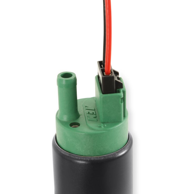 AEM 400 LPH E85 Compatible Fuel Pump Kit - Single Barb - Ethanol Compatible - AEM 50-1235