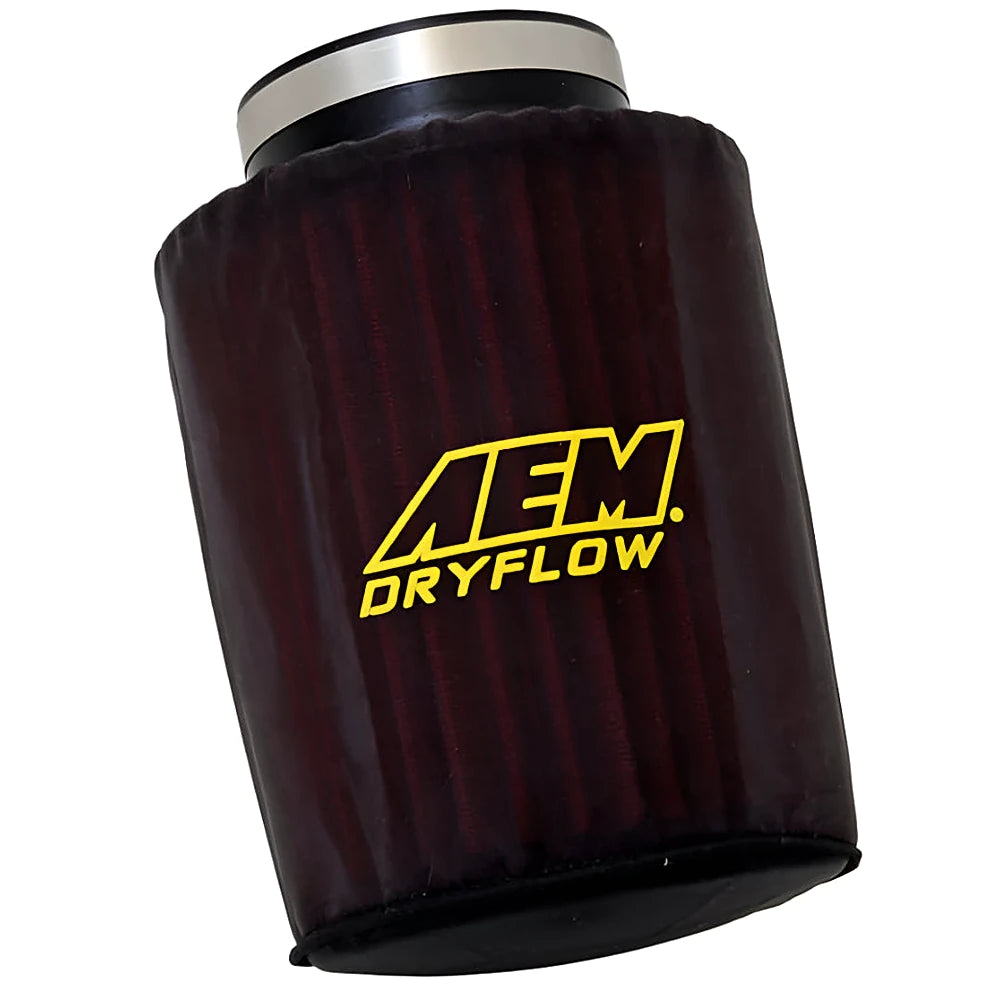 AEM Air Filter Wrap 6 in Base 5 1/8in Top 7 1/8 in Tall - AEM Induction 1-4007