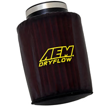 Load image into Gallery viewer, AEM Air Filter Wrap 6 in Base 5 1/8in Top 7 1/8 in Tall - AEM Induction 1-4007