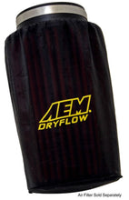 Load image into Gallery viewer, AEM Air Filter Wrap 6 inch Base 5 1/4 inch Top 9 inch Tall - Black Ops Auto Works