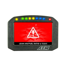 Load image into Gallery viewer, AEM AEM CD-5G Carbon Flush Digital Dash Display w/ Internal 20Hz GPS &amp; Antenna