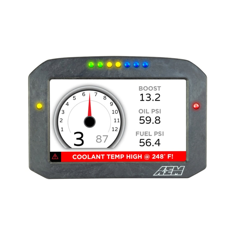 AEM AEM CD-7 Carbon Flush Digital Dash Display