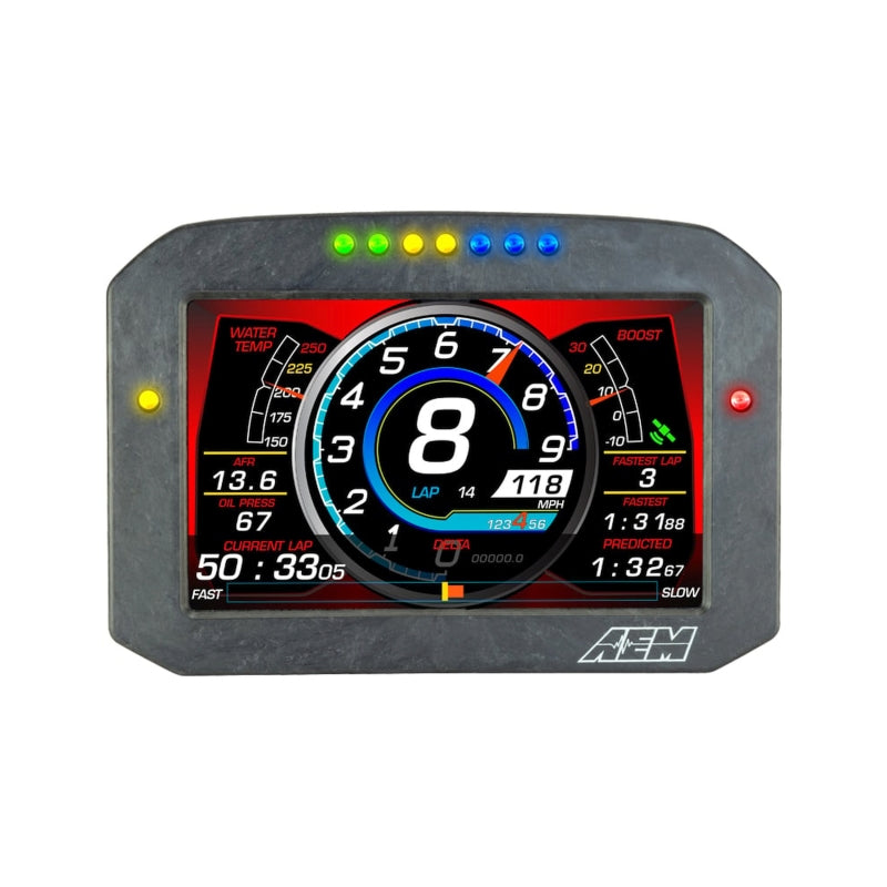 AEM AEM CD-7 Carbon Flush Digital Dash Display