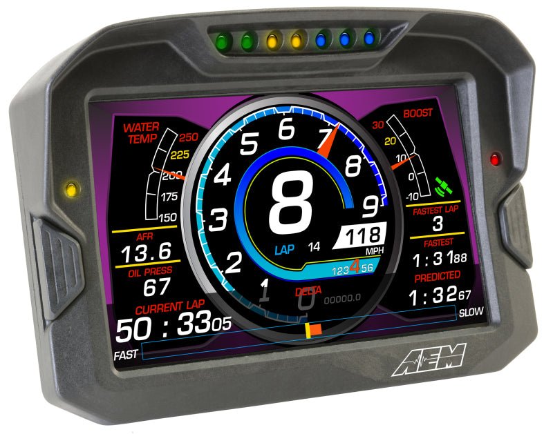 AEM CD-7 Logging Race Dash Carbon Fiber Digital Display (CAN Input Only) - Black Ops Auto Works