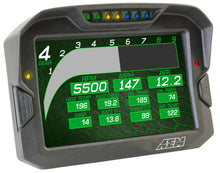 Load image into Gallery viewer, AEM CD-7 Non Logging Race Dash Carbon Fiber Digital Display (CAN Input Only) - Black Ops Auto Works