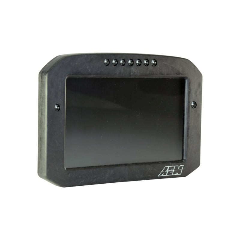 AEM AEM CD-7LG Carbon Logging Flush Digital Dash Display w/ Internal 20Hz GPS & Antenna