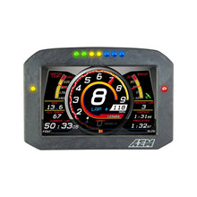 Load image into Gallery viewer, AEM AEM CD-7LG Carbon Logging Flush Digital Dash Display w/ Internal 20Hz GPS &amp; Antenna