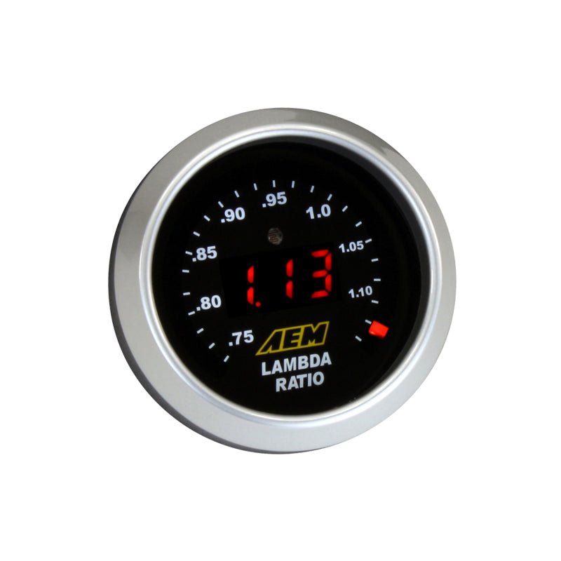 AEM Digital Wideband UEGO Gauge w/o Sensor - Black Ops Auto Works