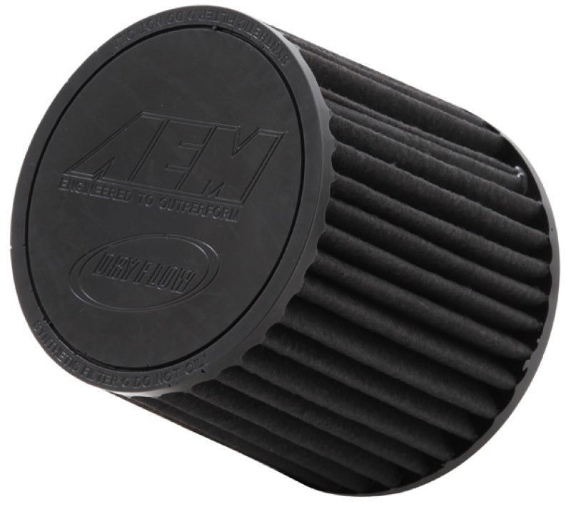 AEM Dryflow 3.25in. X 5in. Round Tapered Air Filter - Black Ops Auto Works