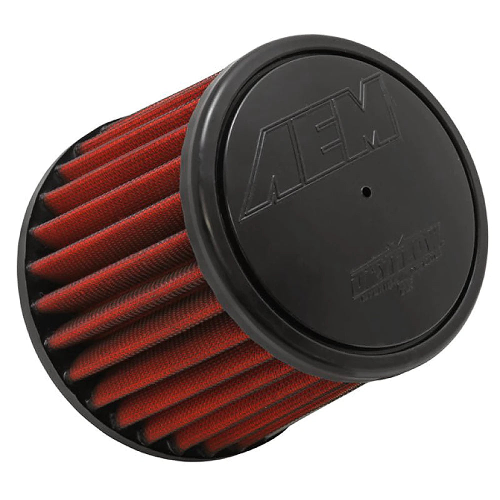 AEM Dryflow 3in. X 5in. Round Tapered Air Filter - AEM Induction 21-2031D-HK