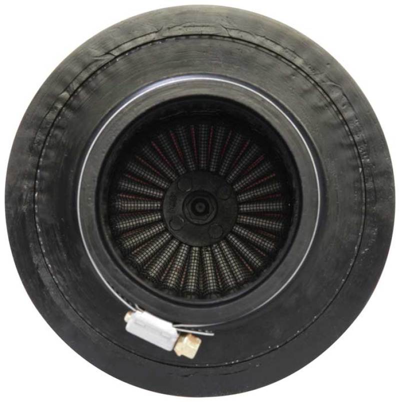 AEM DryFlow Air Filter - Round Tapered 5in Top OD x 6 Base OD x 5.563in H x 3in Flange ID - Black Ops Auto Works