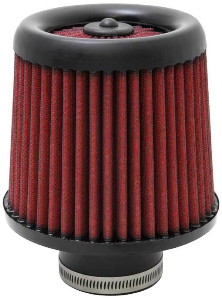 AEM Dryflow Air Filter - Round Tapered 6in Base OD x 5in Top OD x 5.5in H x 2.5in Flange ID - Black Ops Auto Works