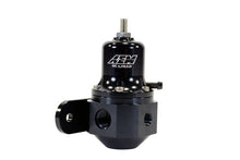 Load image into Gallery viewer, AEM High Capacity Universal Black Adjustable Fuel Pressure Regulator - Black Ops Auto Works