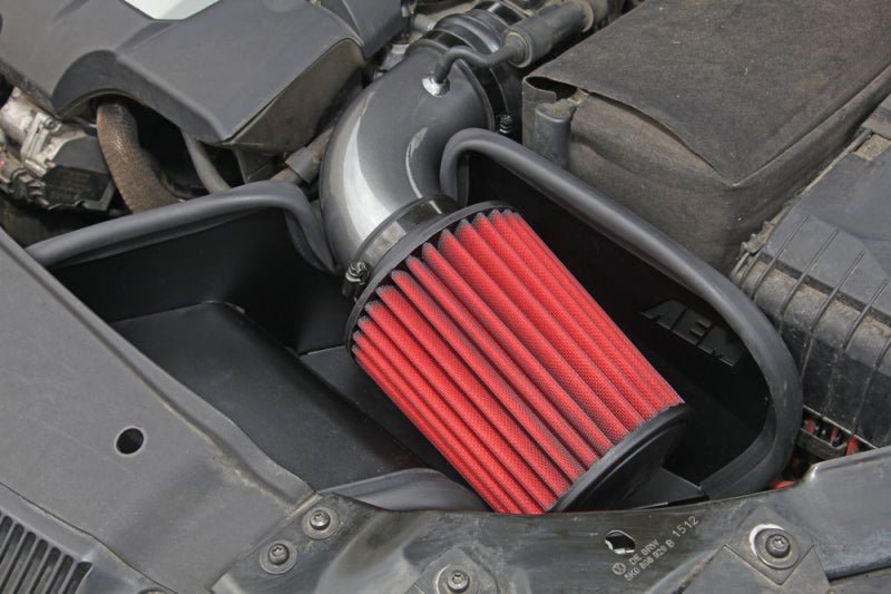 AEM 11-14 Volkswagen Jetta 2.0L L4 - Cold Air Intake System - Gunmetal Gray - AEM Induction 21-763C