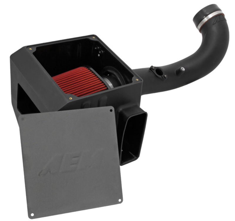 AEM 09-10 GM Silverado/Seirra 5.3L-V8 Silver Brute Force Air Intake - AEM Induction 21-8030DC