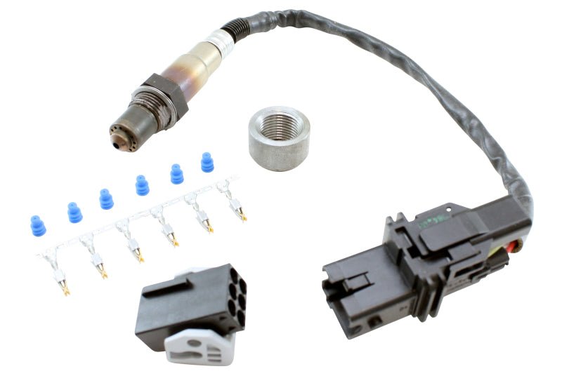 AEM Universal EMS Wideband 02 Kit Sensor/ Bung/ Connector/ Wire-Seals/ Pins - Black Ops Auto Works