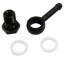 Load image into Gallery viewer, AEM Universal Fuel Pressure Regulator 90 Degree Fitting - Black Ops Auto Works